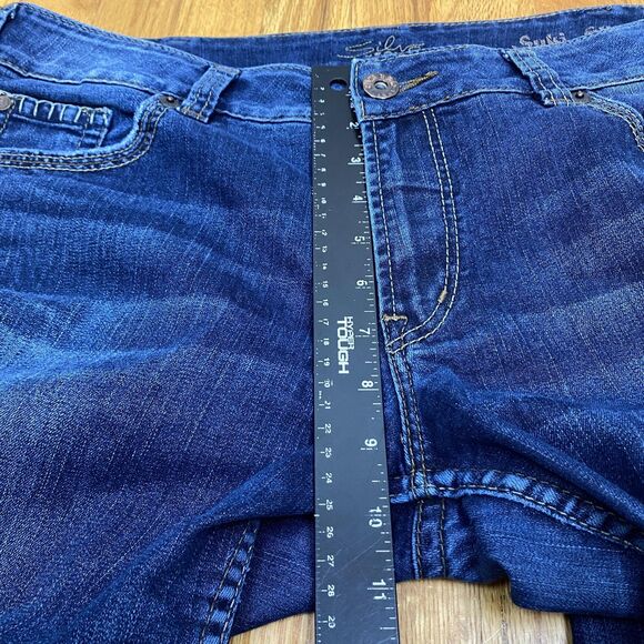 Silver Jeans Suki Surplus Jeans Womens 36x32 Bootcut Stretch‎ Distressed Denim - Picture 12 of 15
